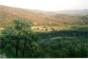 Scorcio della valle del Natisone