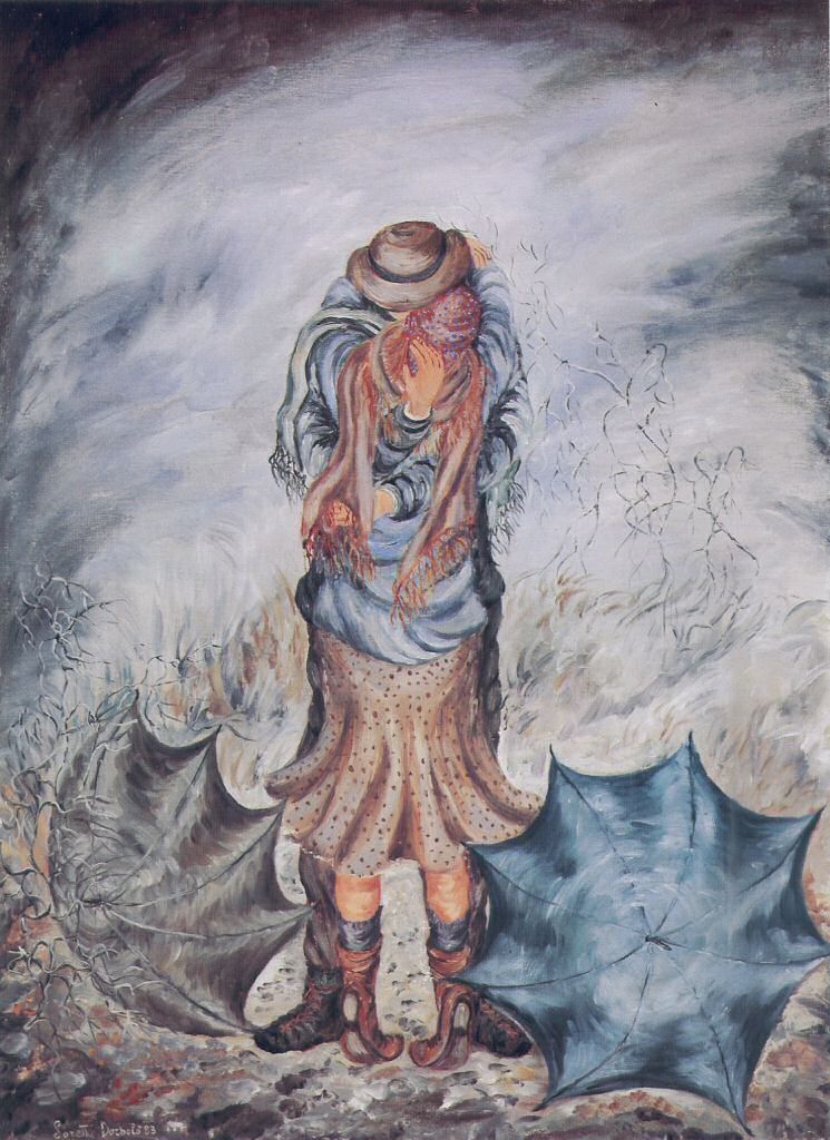 Speranza di sereno - Olio su tela, 1983, cm 50 x 70