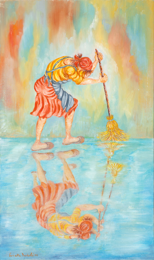 Introspezioni - Olio su tela, 2008, 30x50