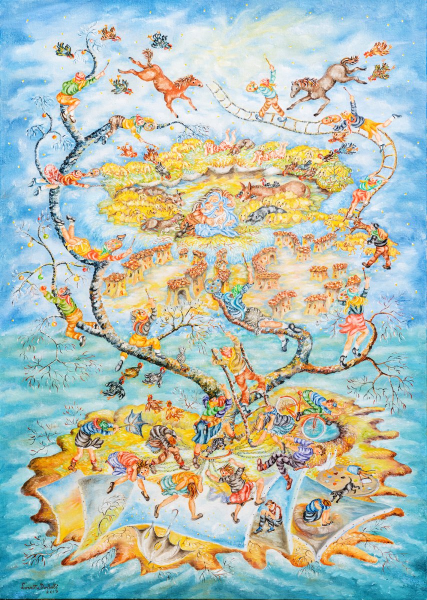 Nostalgia di speranza - Olio su tela, 50x70, 2019